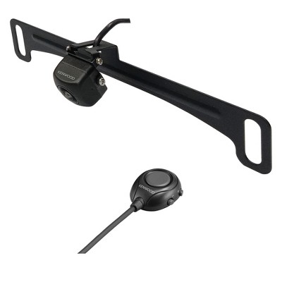 Kenwood CMOS-320 Multi-Angle Rear View Camera with License Plate Mounting Hardware and Universal Mounting Hardware
