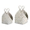 Melrose Metasequoia Wood Basket (Set of 4) - 4 of 4