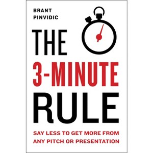 The 3-Minute Rule - by  Brant Pinvidic (Hardcover) - 1 of 1