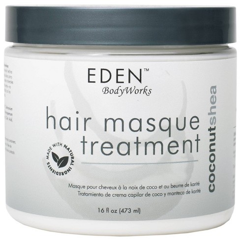 Eden BodyWorks Coconut Shea Hair Masque - 16 fl oz - image 1 of 4