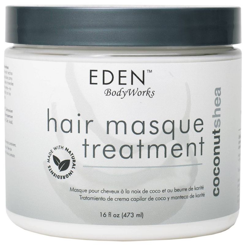 Eden Body Works Coconut Shea Hair Masque - 16 fl oz, 1 of 8