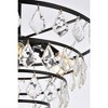 Elegant Lighting Ella 6 - Light Pendant in  Black - 3 of 4