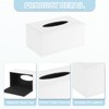 Unique Bargains Magnetic Bottom Tissue Box Cover 1Pc - 3 of 4