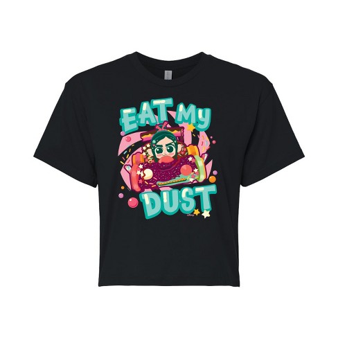 Women's - Disney - Eat My Dust Vanelloppe Cropped Graphic T-Shirt - image 1 of 4