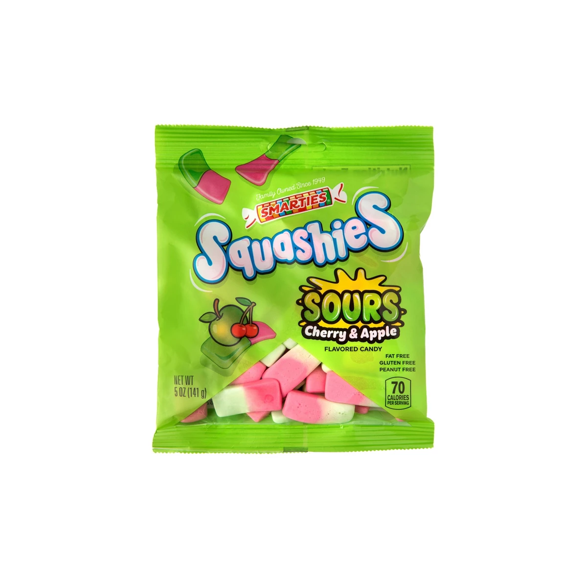 Smarties Smarties Squashies Sours Cherry & Apple — product image