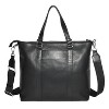 Club Rochelier Large Leather Crossbody Business Tote Bag - 3 of 4