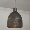 Capital Lighting Sana 1 - Light Pendant in  Grey Iron - 3 of 4