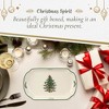 Spode Christmas Tree Rectangular Scalloped Tray - 11 Inch, - 4 of 4