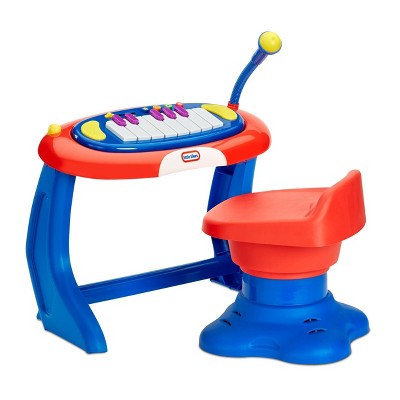 Photo 1 of Little Tikes Sing-a-long Piano Musical Station Keyboard with Working Microphone