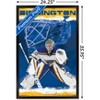 Trends International NHL St. Louis Blues - Jordan Binnington 19 Framed Wall Poster Prints - 3 of 4