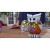 Ultimate innovations Lighted Owl Faux Moss Garden Friend Glass & Polyresin Decorative Sculptures - 4 of 4