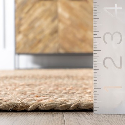 Errika 5' x 8' Natural Jute Moroccan-Inspired Area Rug