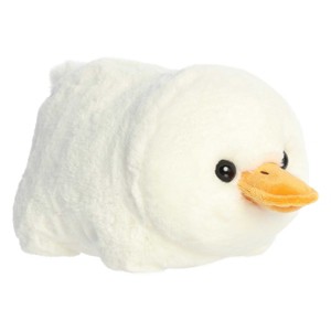 Aurora Medium Delia Duck Spudsters Adorable Stuffed Animal White 11.5" - 1 of 4
