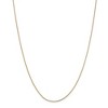 Black Bow Jewelry 0.9mm, 14k Yellow Gold, Round Snake Chain Necklace - 3 of 4
