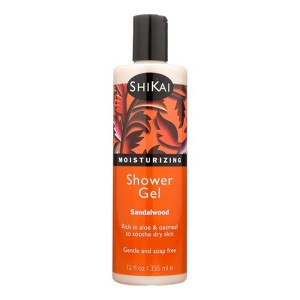 Shikai Sandalwood Moisturizing Shower Gel - 12 fz - 1 of 4