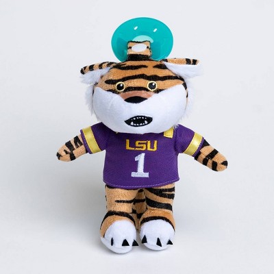 Image of Gamezies Louisiana State University Mascot - Mike the Tiger Pacifier Toy