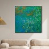 Art Remedy Claude Monet - Irises Blue Monet Art Prints Framed - 2 of 4