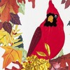 Hello Fall Cardinal Wreath House Linen Flag - 2 of 2