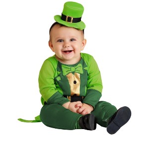 HalloweenCostumes.com Boys Leprechaun Infant Costume - 1 of 3