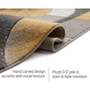Well Woven Sunburst Modern Geometric Comfy Casual Hand Carved Abstract Contemporary Thick Soft Plush Area Rug - 4 of 4
