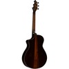 Breedlove Premier Redwood-Brazilian Rosewood Thinline Limited Edition Cutaway Concert Acoustic-Electric Guitar Natural - 4 of 4