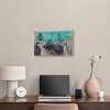 Art Remedy Monet - Departure of the boats Etretat Classic Monet Art Prints Unframed - 2 of 4