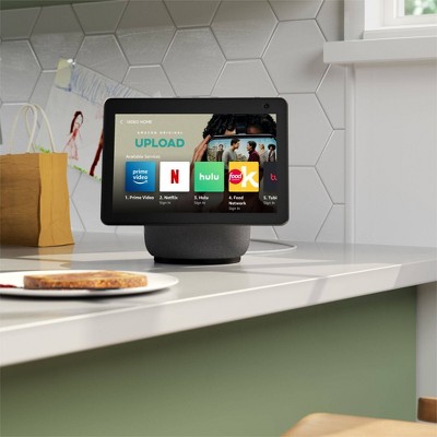 Charcoal 10.1" Smart Display with Alexa and Camera
