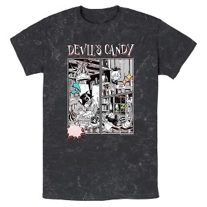 Mens Devil's Candy Friends Comic Panels T Shirt - 1 of 4