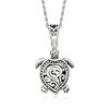 Ross-Simons Sterling Silver Turtle Jewelry Set: Necklace and Drop Earrings Size 18 - 4 of 4