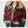 Women's Southwestern Print Blanket Jacket - TASHA POLIZZI - 4 of 4