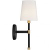Savoy House Brody 1 - Light Wall Light in  Matte Black/Warm Brass - 3 of 3