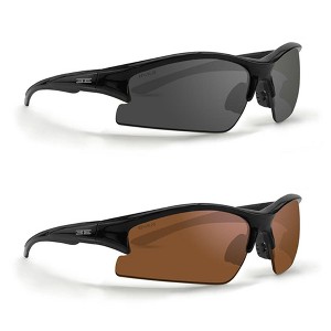 2 Pairs of Epoch Eyewear Brodie Sunglasses with Brown, Smoke Lenses - 1 of 4