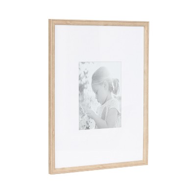 Natural 8x10 Polystyrene Wall Picture Frame Set