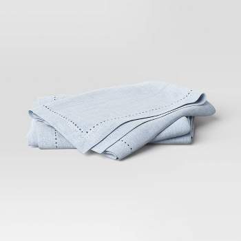 2pk Cloth Napkins Blue - Threshold™