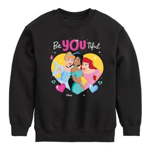 Boys' - Disney - BeYOUtiful Graphic Long Sleeve Fleece Sweatshirt - 1 of 4
