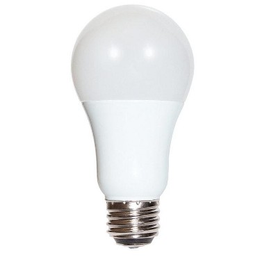 Satco A19 E26 (Medium) LED Bulb Warm White 30/70/100 Watt Equivalence 1 pk