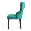 WestinTrends Wordford Velvet Upholstered Tufted Dining Chairs (Set of 6) - 3 of 4