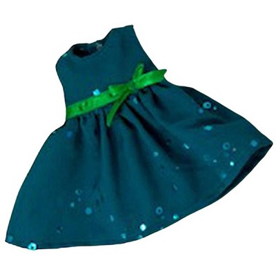 Doll Clothes Superstore Blue Sequin Dress Fits Lalaloopsy Dolls