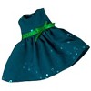 Doll Clothes Superstore Blue Sequin Dress Fits Lalaloopsy Dolls - 3 of 4