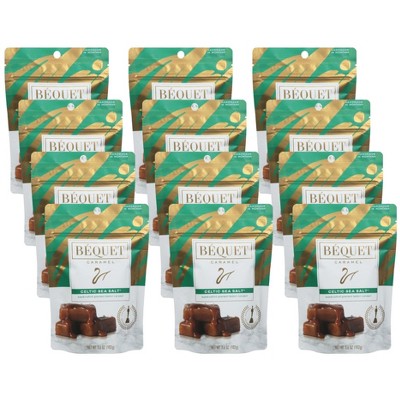 Bequet Celtic Sea Salt Caramels - Case of 12/3.6 oz
