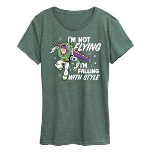 Women's - Disney - Im Not Flying Short Sleeve Graphic T-Shirt - 1 of 4