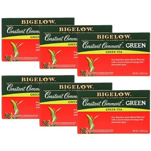 Bigelow Constant Comment Green Tea - Case of 6/20 bag - 1 of 4