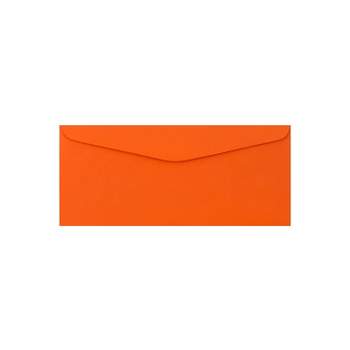 JAM Paper #9 Business Colored Envelopes 3.875 x 8.875 Orange Recycled 1532899
