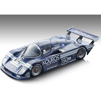 Sauber C8 #62 Kouros Racing Team 24H Le Mans (1986) "Mythos Series" Limited Edition to 130 pieces 1/18 Model Car by Tecnomodel