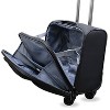 American Green Travel Madison Carry-On Spinner Briefcase Laptop Bags Black - 3 of 4