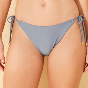 Women's Side-Tie Extra High Leg Cheeky Bikini Bottom - Shade & Shore™ - 1 of 4