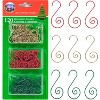 R N' D Toys Tree Ornament Hooks - Christmas Tree Decorating Metal Wire Hangers - Assorted Colors Red, Green and Gold, Pack of 120 - 2 of 4