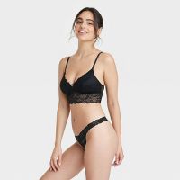  Auden Women's Allover Lace Thong 