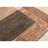Rug Branch Contemporary Border, Distressed, Geometric Orange Indoor Area Rug - 3 of 4