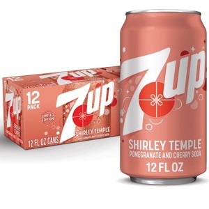 7UP Shirley Temple Soda - 12pk/12 fl oz Cans - 1 of 4